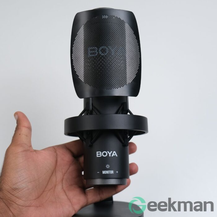 BOYA K9 RGB Gaming Condenser Mic Kit with Pop Filter, Shock Mount, Cover & USB-C Cable (Unboxed) - Image 3